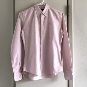 Ralph Lauren Striped Oxford Shirt Cotton